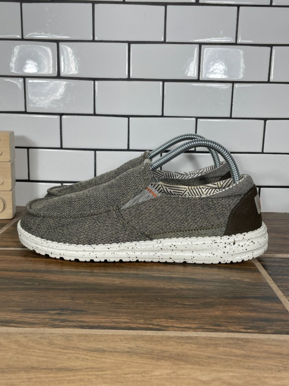 Hey Dude Thad Shoes Mens Size 7 Sox Kalamata Lightweight Casual Slip On